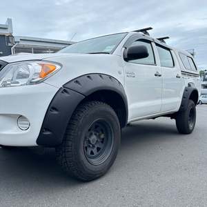 Fender Flare Toyota Hilux Vigo 2005-2012 Bolt Style Textured Black