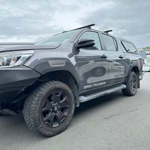 Fender Flare Toyota Hilux 2015-2020 OEM Style with Grey layer Surface