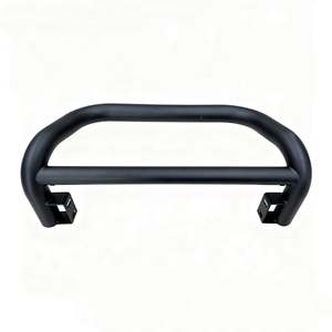 Isuzu D Max 2020: Stainless Steel Nudge Bar for Isuzu D-Max 2021-Current Medium Size Matte Black