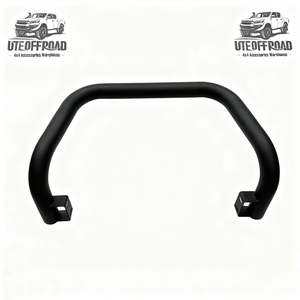 Isuzu D Max 2020: Stainless Steel Nudge Bar Isuzu D-Max LS / LX 2021-Current Matte Black W2