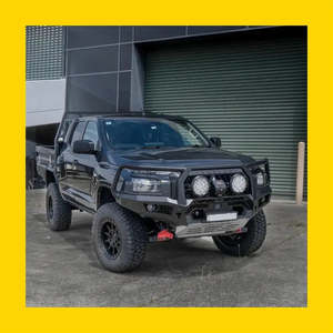 Rockarmor Gt Hoop Steel Bullbar - Isuzu MUX 08/2020-2024 PFL (Full Bar Replacement)