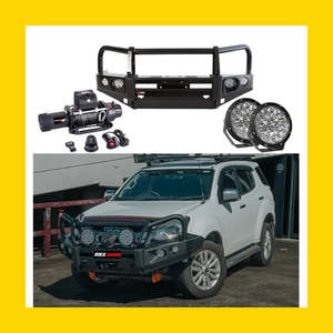 Rockarmor Elite Bullbar Frontal Combo To Suit Isuzu Mu-X 05/2012 - 07/2021