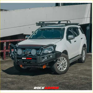 Isuzu Mu X: Rockarmor Elite Hoop Bullbar - Isuzu Mux 2013-2017