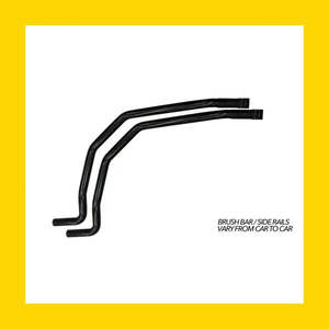 Mazda Bt 50: Rockarmor Brush Bars - Suits Mazda Bt50 2012-2020 with Ellite Bullbar