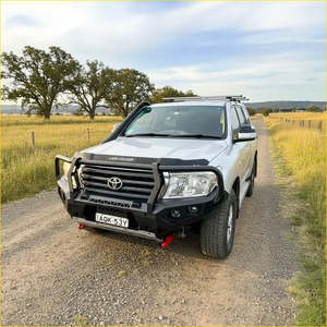 Rockarmor Gt Hoop Steel Bullbar - Toyota 200 07-15+ (Full Bar Replacement)