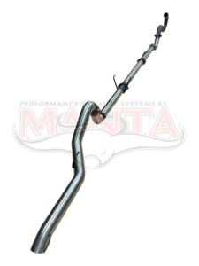 Gwm Cannon: Manta Performance 3in Turbo Back Without Muffler, Without Cat (Cannon Ute 2.0L TD 20-25)
