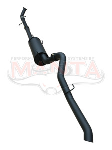 Manta Performance 3in Turbo Back With Muffler, With Cat (Cannon Ute 2.0L TD 20-25)