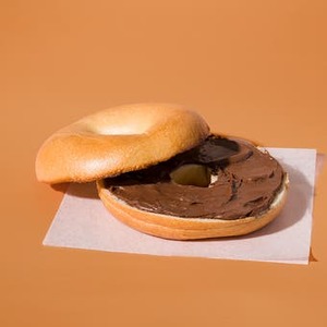 Bagels with Spreads Krispy Kreme