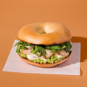 Chicken & Avocado Bagel Krispy Kreme