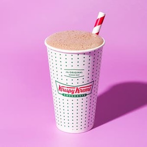 Our Menu: Chocolate Milkshake Krispy Kreme