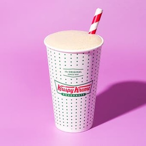 Our Menu: Caramel Milkshake Krispy Kreme