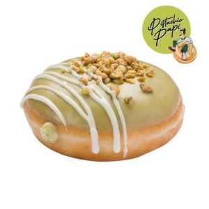 Our Menu: Pistachio Overload Doughnut Krispy Kreme