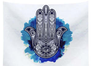 Frontpage: Blue hamsa