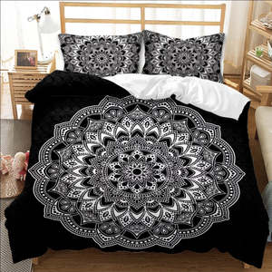 Duvet Covers: Black Lotus Bed Spread Duvet Cover