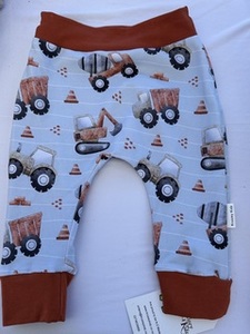 Products: Tractor Print Harem Pants Kids Clothing Kruizey Kidz