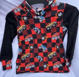 Products: MONSTER TRUCK HOODIE - Baby & Kids Clothing NZ Kruizey Kidz NZ