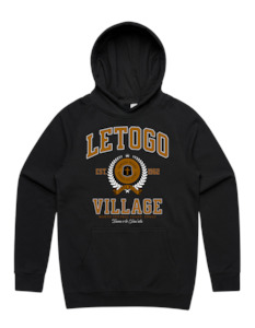Hoodies: Letogo Varsity Hood 5101 - AS Colour - Brown Print