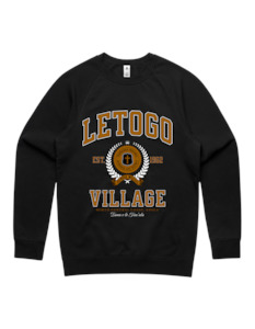 Sweatshirts: Letogo Varsity Crewneck 5100 - AS Colour - Brown Print