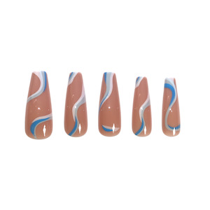 Press on Nail: OCEAN SWIRL