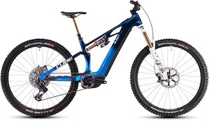 Electric Mountain Bikes: Cube Stereo Hybrid One44 HPC AT 800 ActionTeam 2025