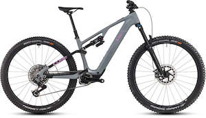 Cube Ebikes: Cube AMS Hybrid ONE44 C:68X TM 400X 29 swampgrey´N´purplereflex 2025