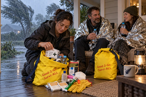 Products: Emergency Grab Bag NZ Personal Kit KT Services