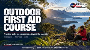 Outdoor First AId Posters - KT Services