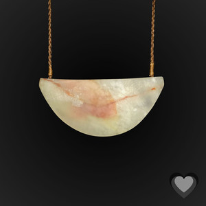 Red Onyx Breast Plate - Large Kowhatu Taonga
