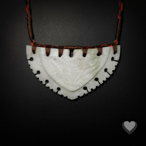 Clivia Mapere Breast Plate / Designs - Large Kowhatu Taonga