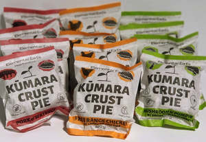 Kumara Pie Packs Frozen: The Kūmara Pie 220 gram - 12 Pack