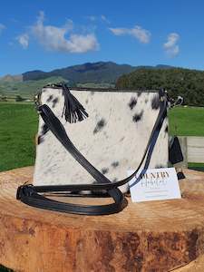 Cowhide Purses: The Toronto - Cowhide Large Clutch