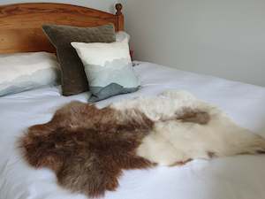 Natural Tibetan Longwool Sheepskin Rug