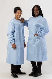 Products: Essential Howie Lab Coat - Light Blue