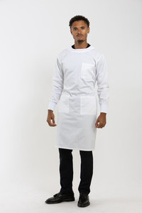 Stanley Lab Gown - Universal White