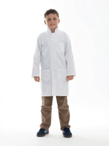 Products: Shine Classic Lab Coat - Junior White