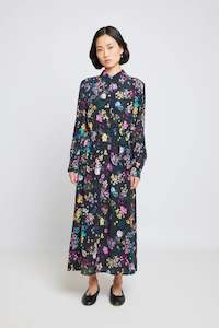 Twenty Seven Names Olympia Dress - Black Floral