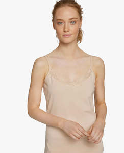 Noa Noa: Noa Noa Essential Lace Jersey Cami - Natural