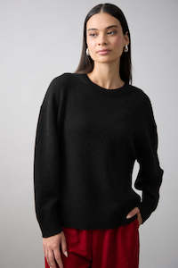 Mia Fratino Cooper Crew - Jet Black