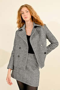 Molly Bracken Herringbone Jacket