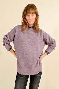 Molly Bracken Knitted Jersey - Mauve