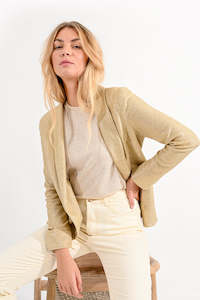 Molly Bracken: Molly Bracken Gold Blazer