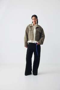Ricochet My Monster Jacket - Khaki Check