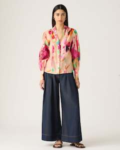Mos The Label: Mos the Label Stella Blouse - Watercolour