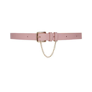 Kathryn Wilson: Kathryn Wilson Classic Belt - Rose Calf