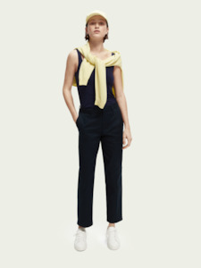 Scotch Soda: Scotch & Soda Mid Rise Tapered Chino - Night