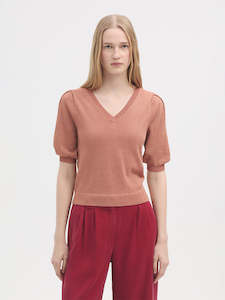 Nice Things: Lurex Cropped Jumper