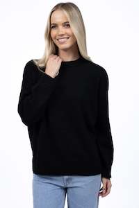 Under 100: Humidity Asha Jumper -  Black