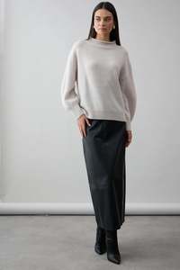 Mia Fratino: Mia Fratino Theresa Sweater - Alabaster