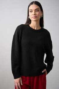 Mia Fratino Cooper Crew - Jet Black