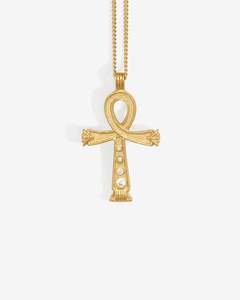 Temple Of The Sun: Cairo Necklace - 18K Gold Vermeil